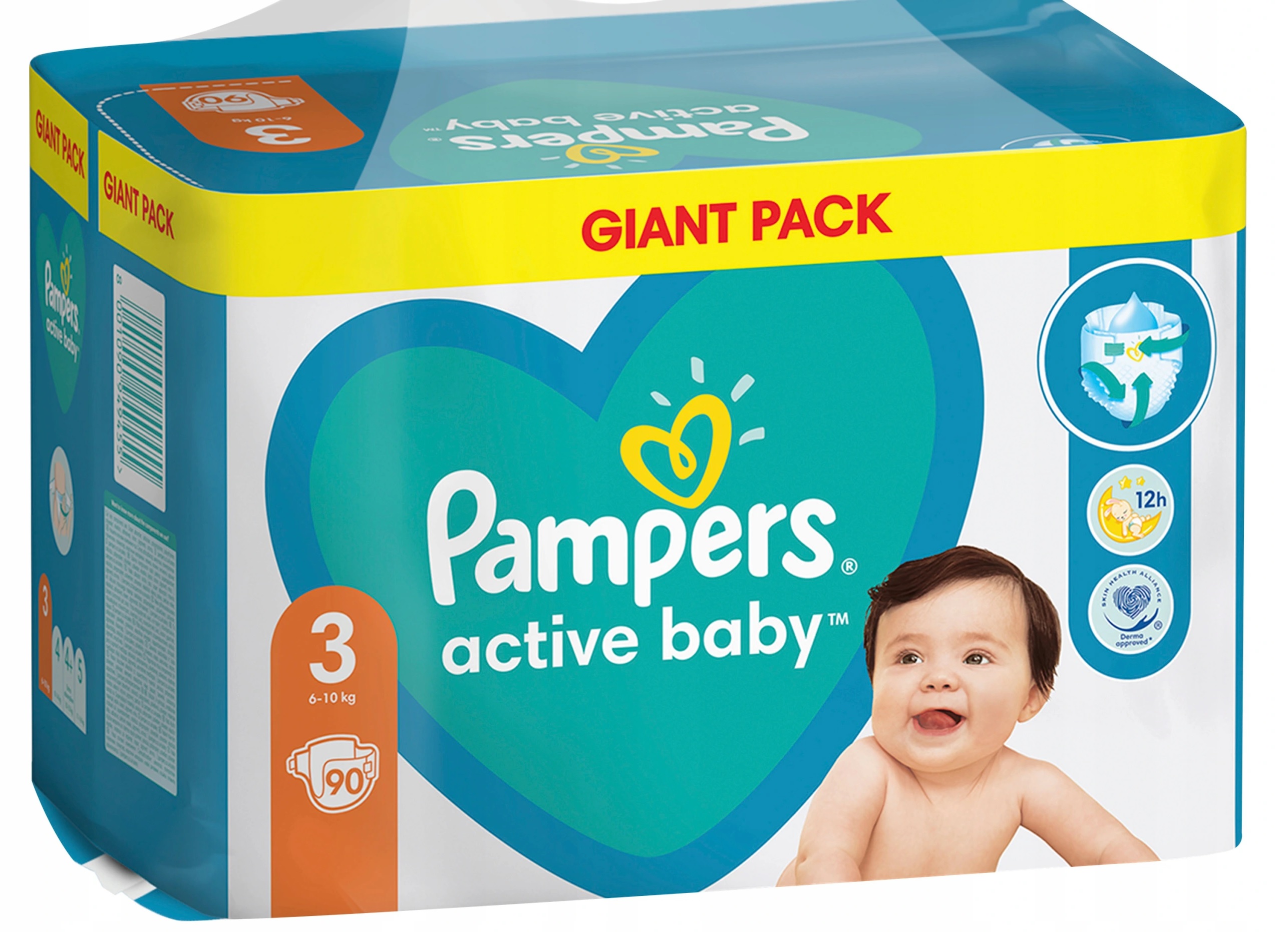 pampers wskaznik mokrej