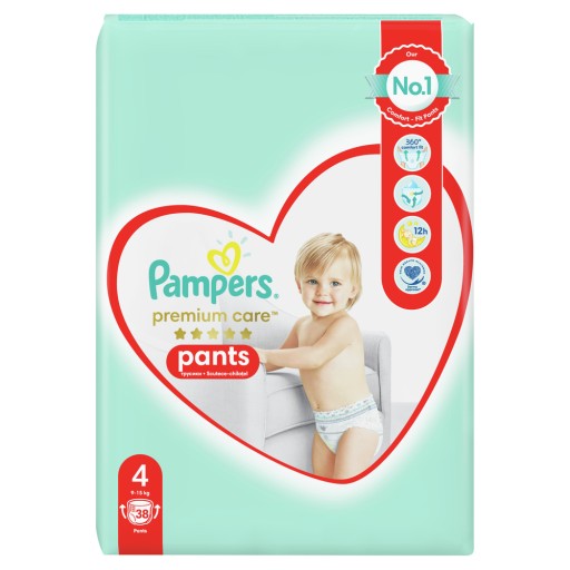 pampers 4 34szt