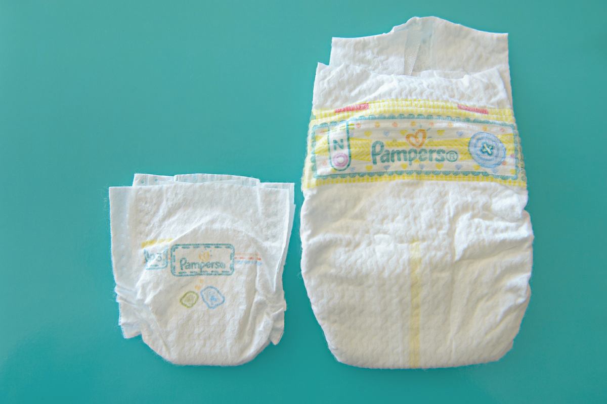 pampers new baby pieluchy rozmiar 2 mini 3-6kg 100 sztuk