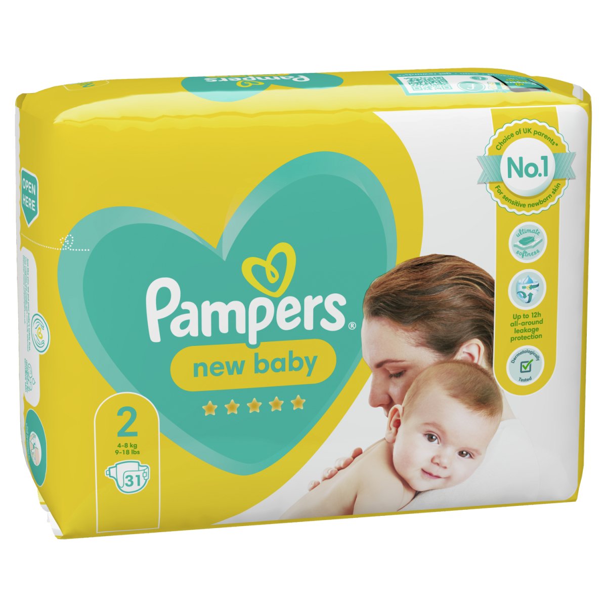 pieluchy pampers do kompieli