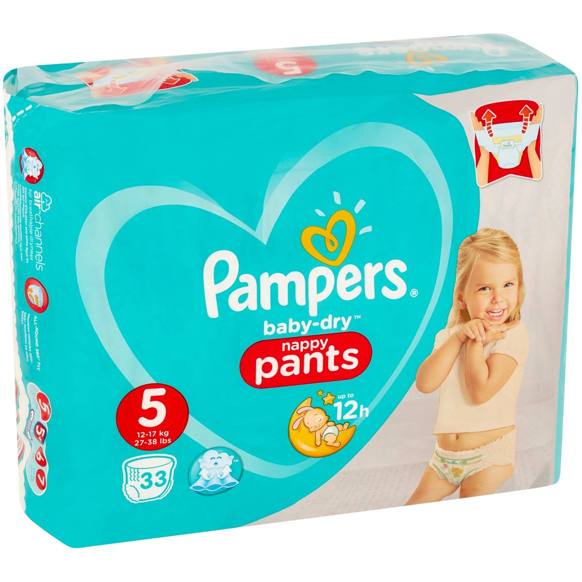 4 pieluchy pampers