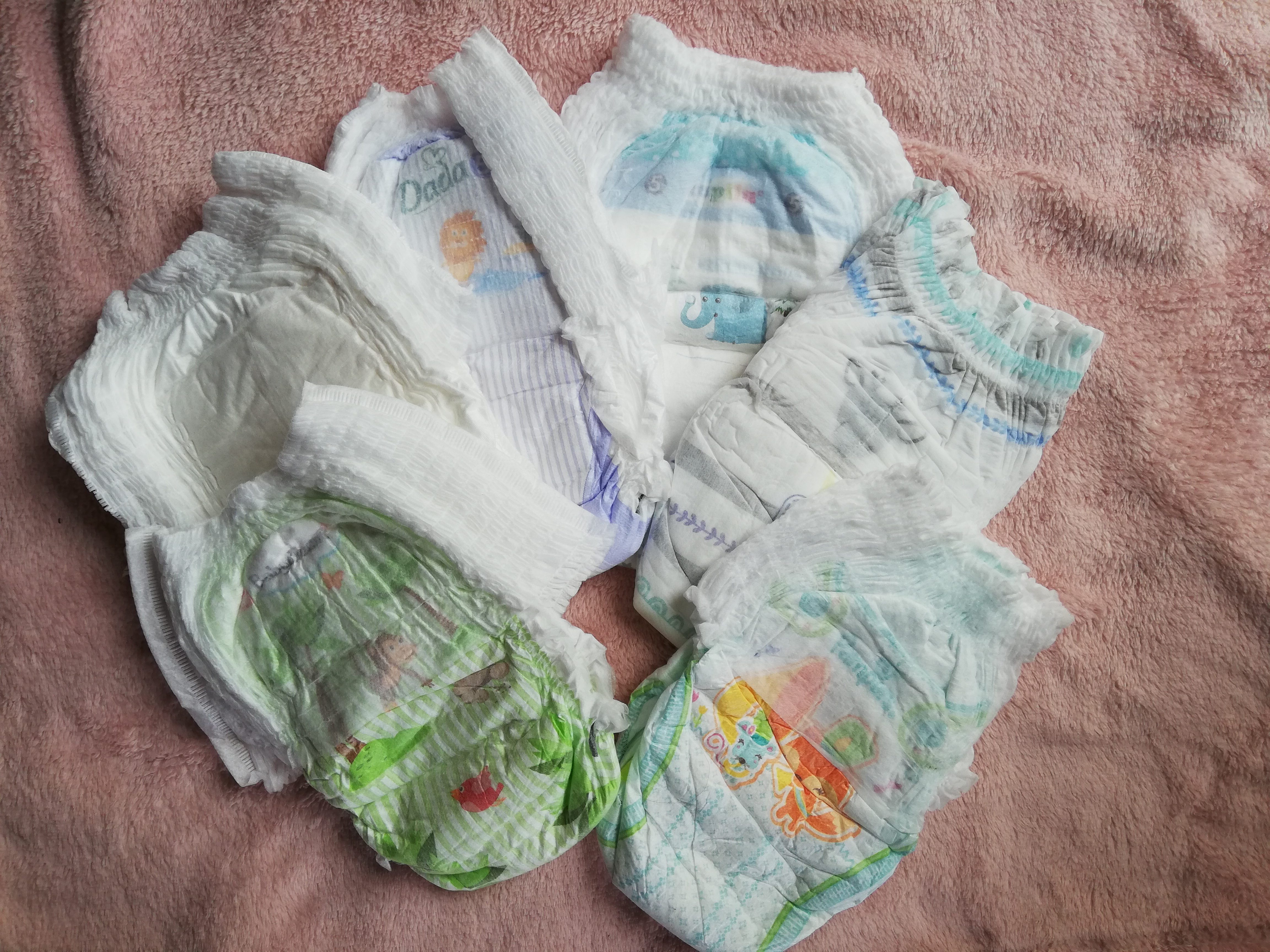 pampers siku wylatuje bokiem