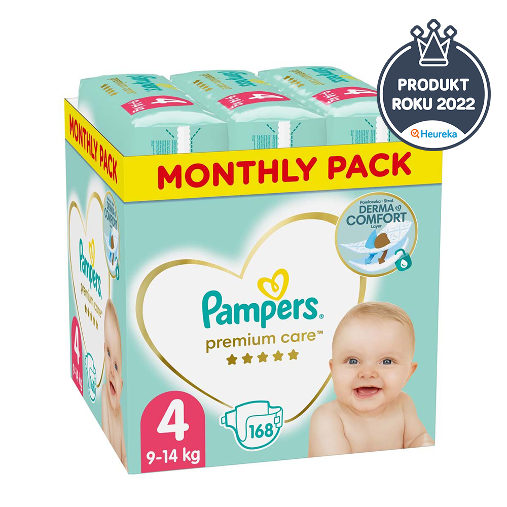 pampers 4 174 sztuk