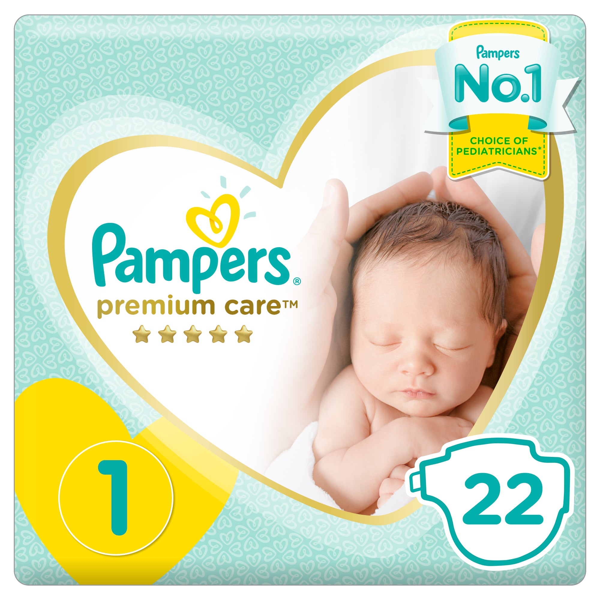 pampers new baby-dry pieluchy 1 newborn 43 szt pieluszki