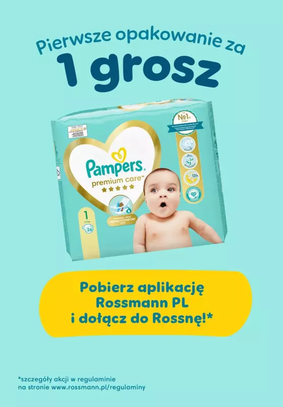 pampers cena na dowidzenia