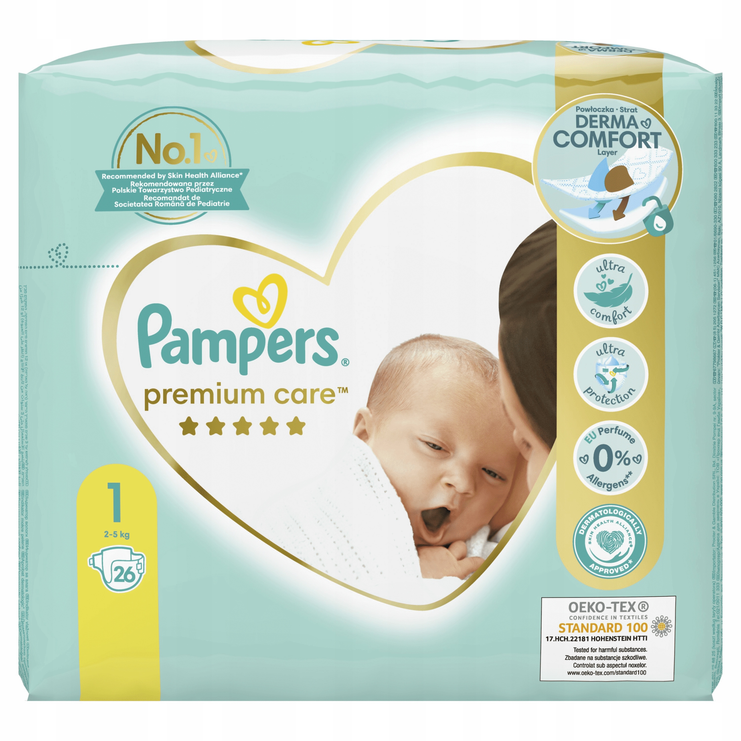 pampers premium care rozmiar 2 mini 4-8 kg 68 szt