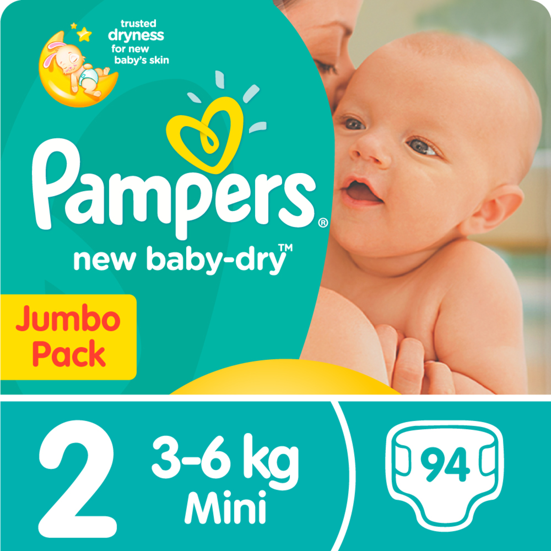 pampers baby dry 3 116sztuk