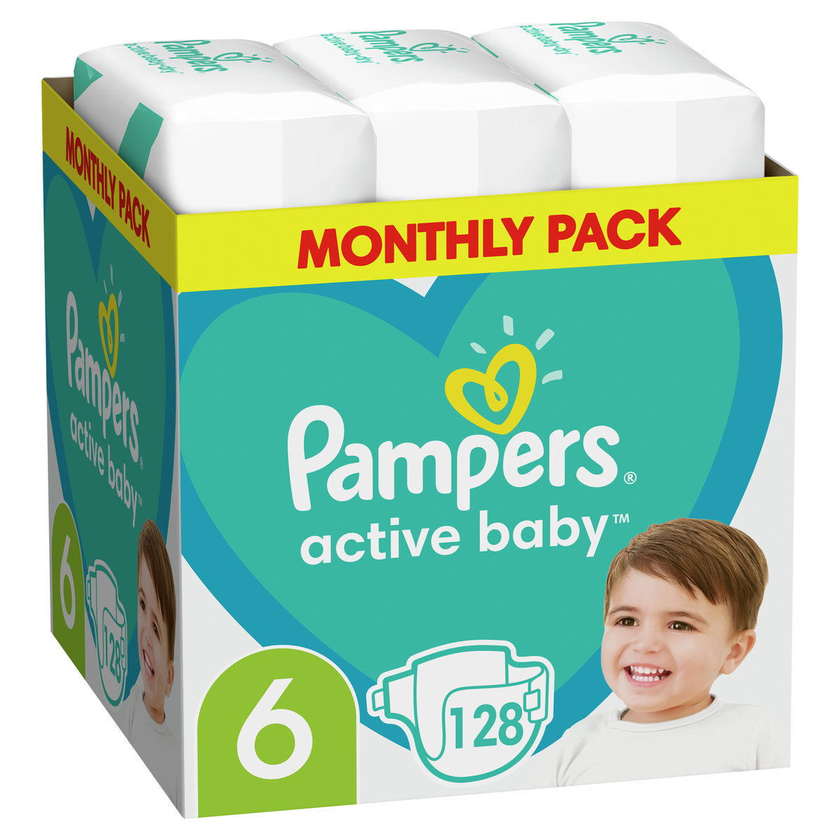 pampers acive baby dry 12-18 50