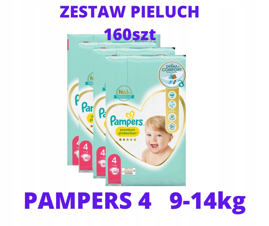 pieluchy pampers premium care 1