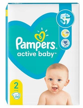 pampers 2 niebieskie