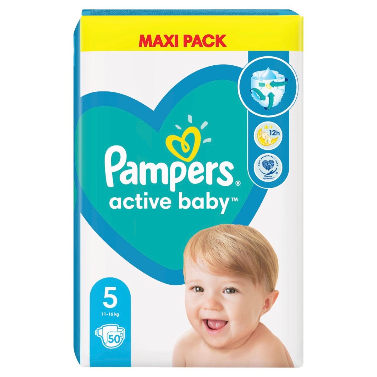 pieluchy pampers active baby dry 90 sztuk