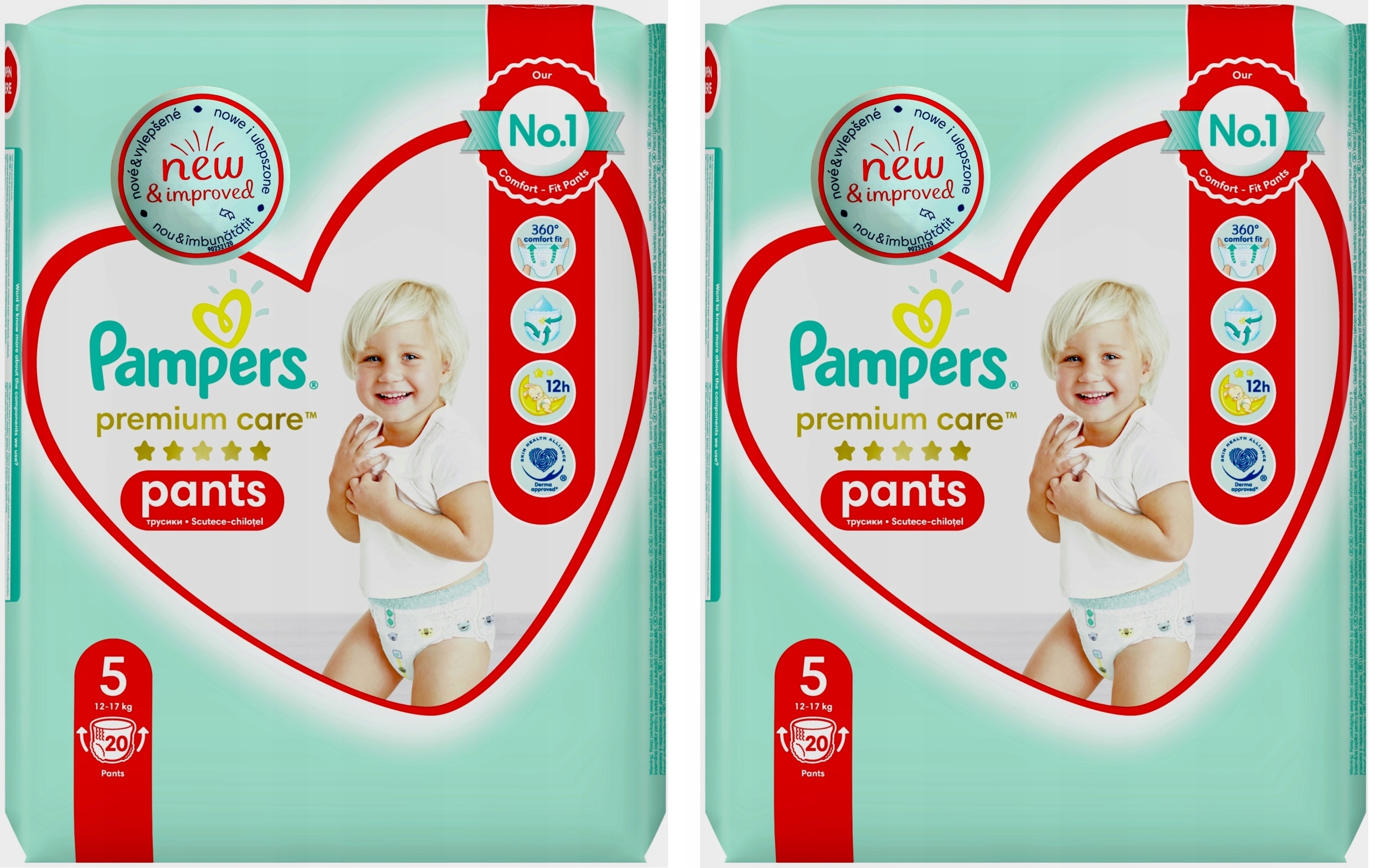 pieluchomajtki pampers premium care