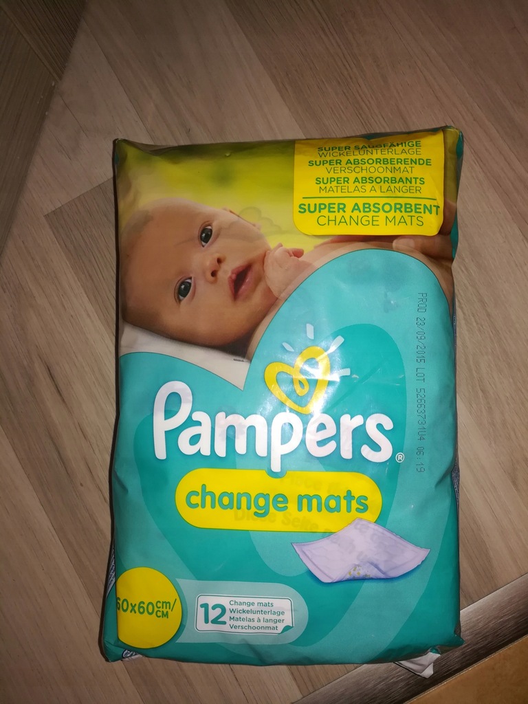 nowe pieluchy pampers