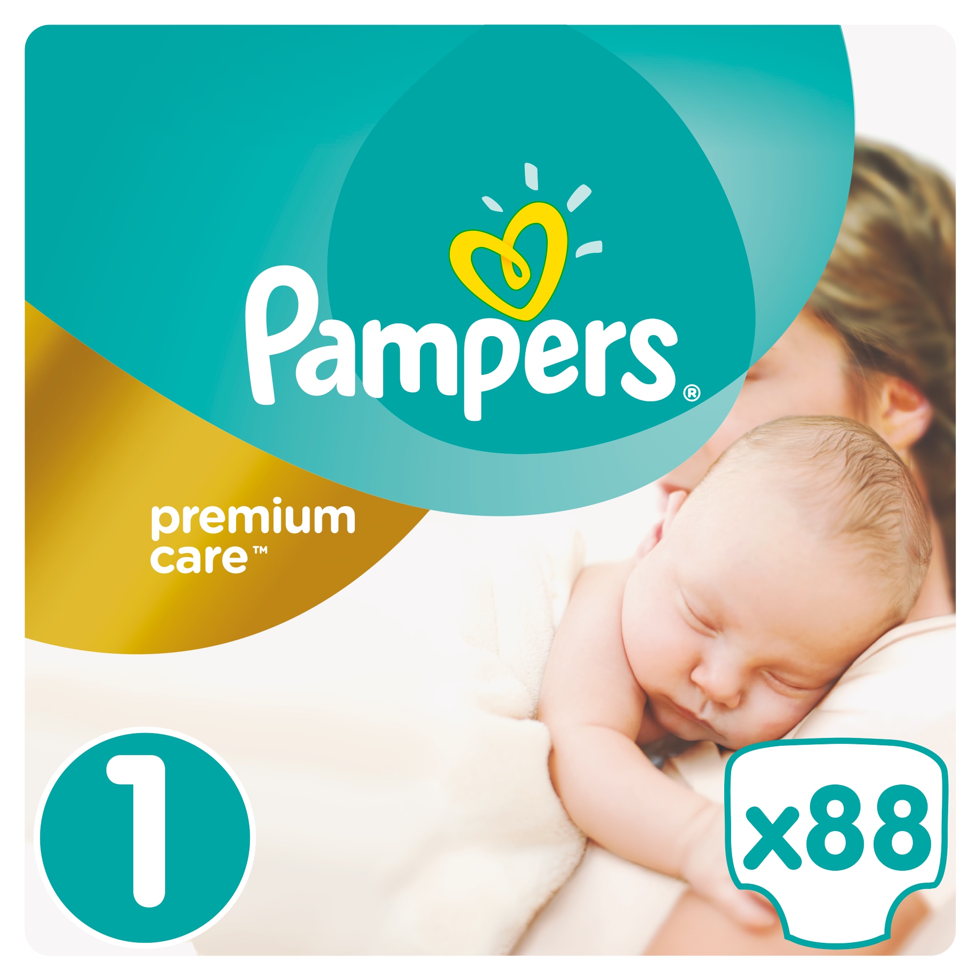 pieluchy pampers premium care 1