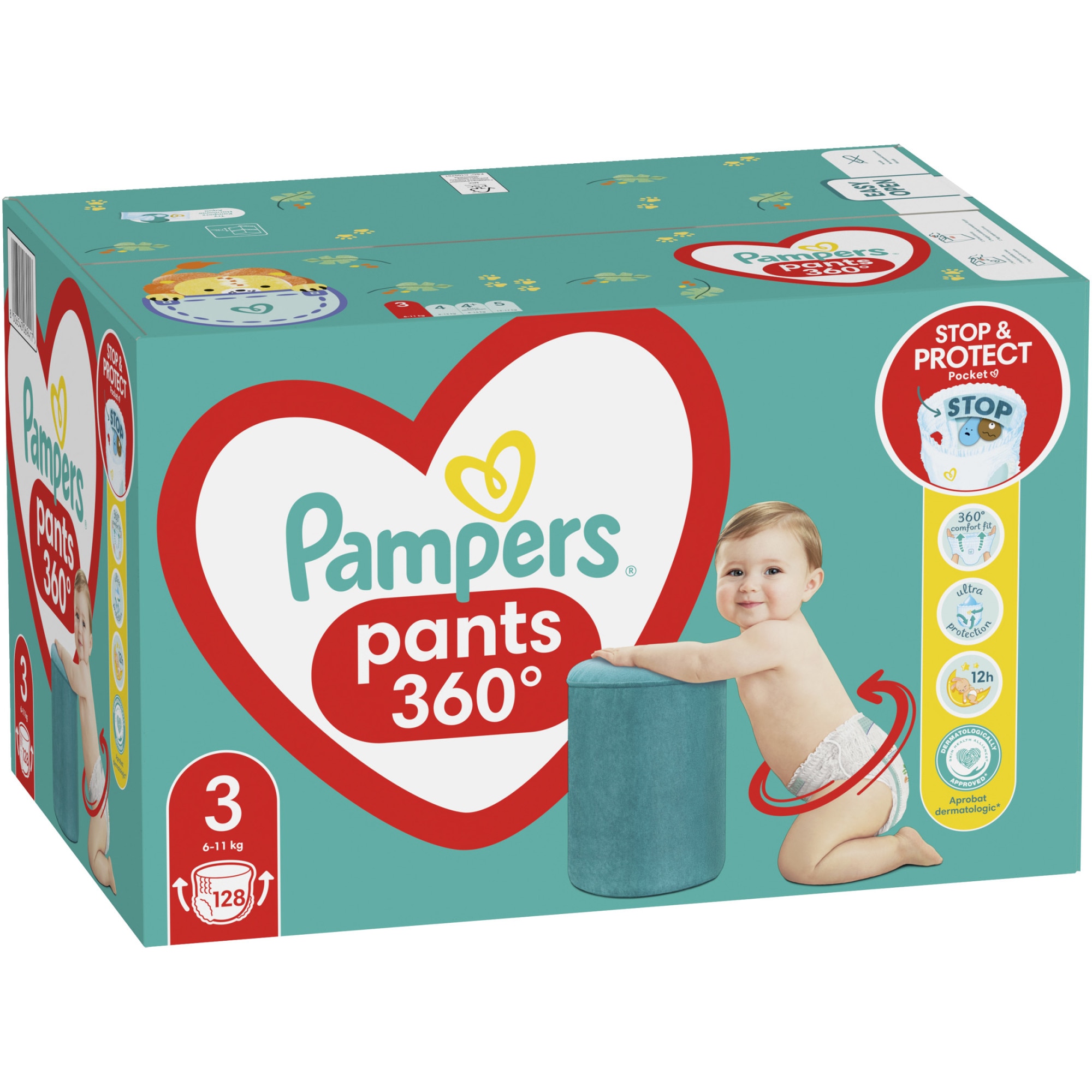 pieluchy pampers 7 do 17 kg