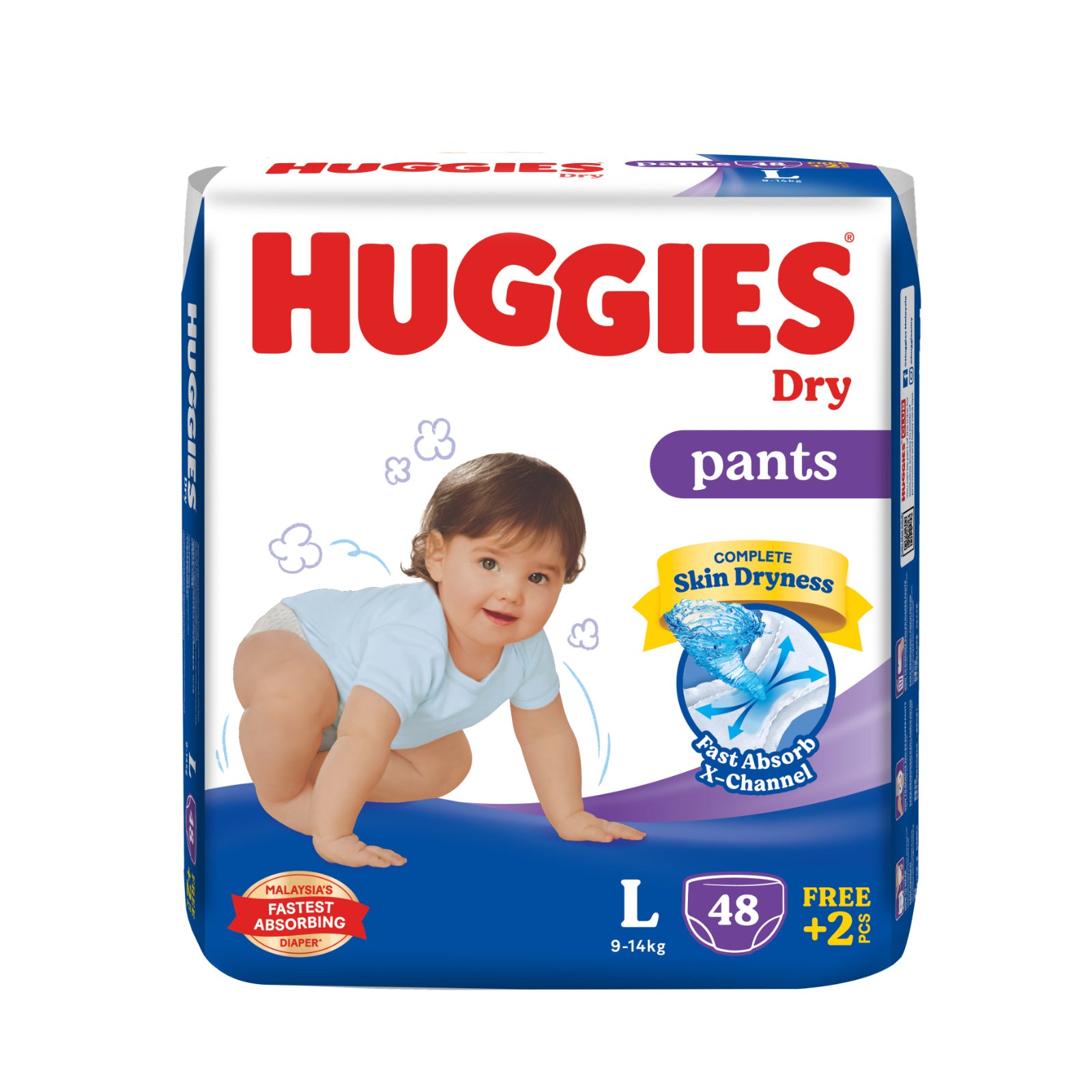 pampers chusteczki 6x64