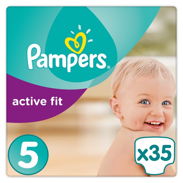 pampers active baby 4 76 szt