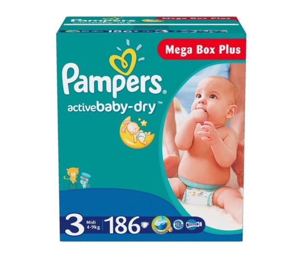 pampers maxi sleep and play a active baby