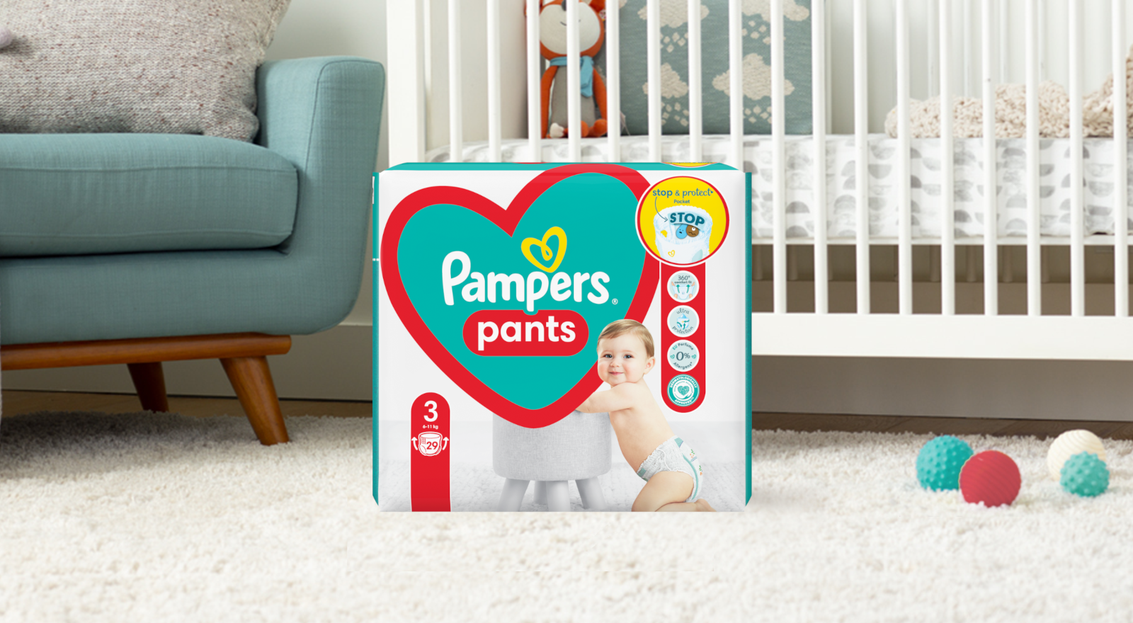 pampers active baby 5 allegro