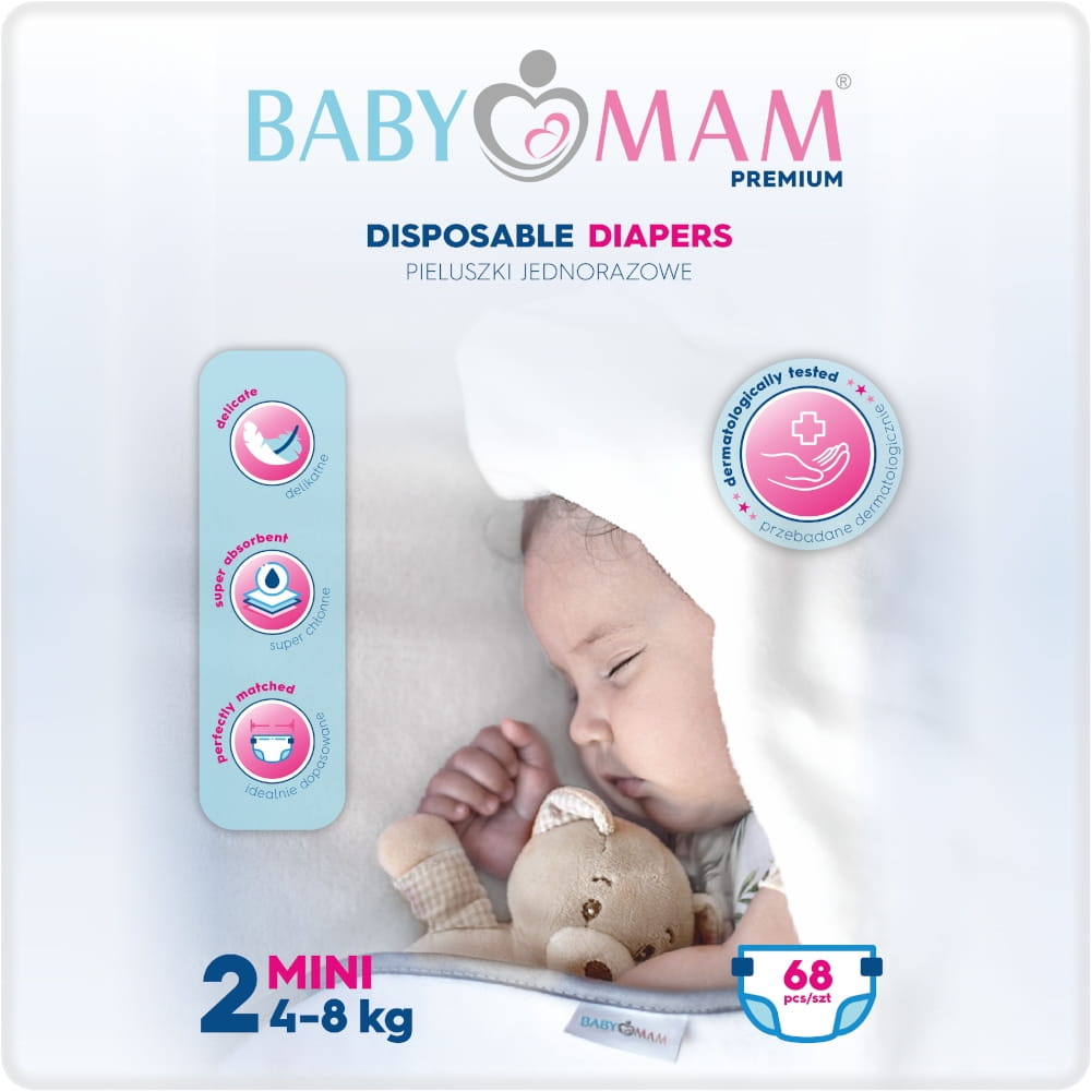 biedronka pieluchy pampers roz 1