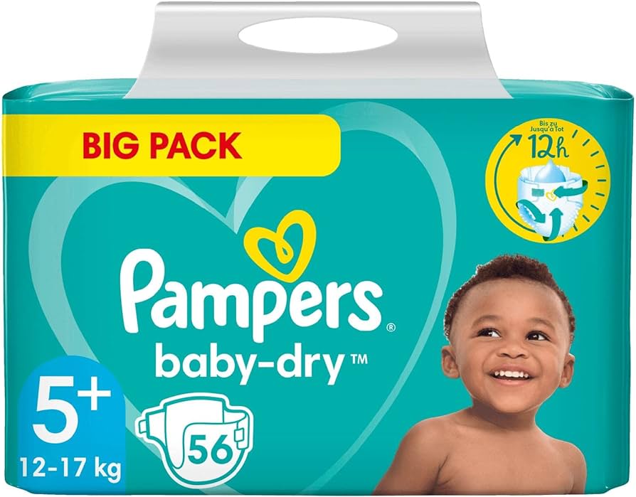 carefour pampers baby dry 5