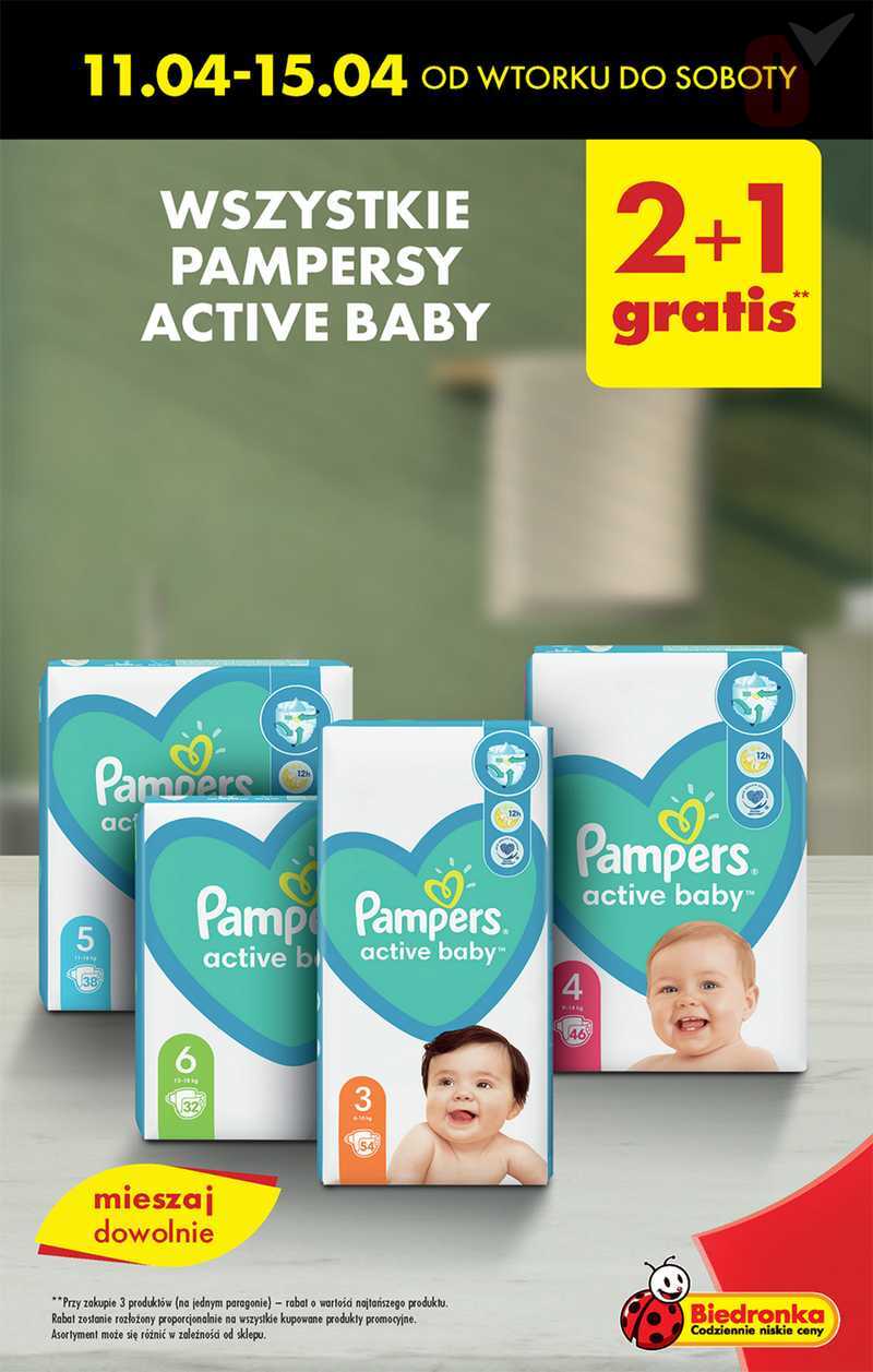 pampers pieluchy promocja