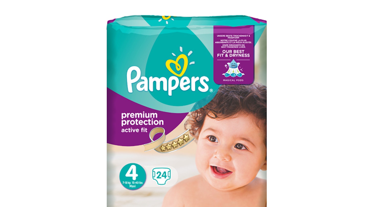 pampers natural clean