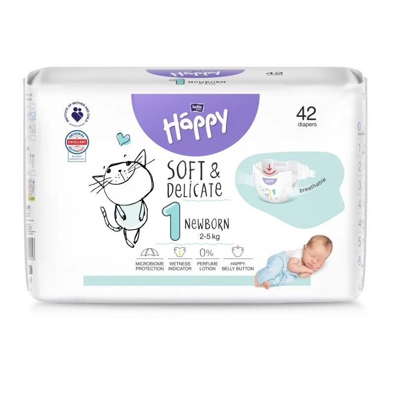 przez jaku czas pampers 1