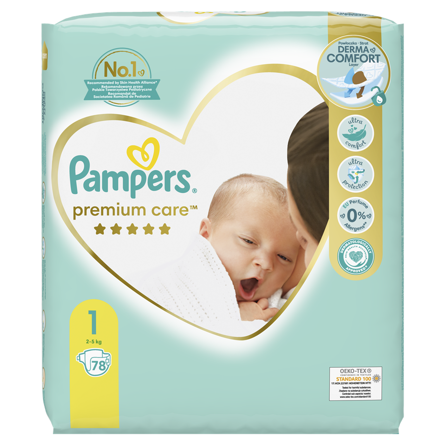 pieluchy pampers premium care 22 szt 1 cena