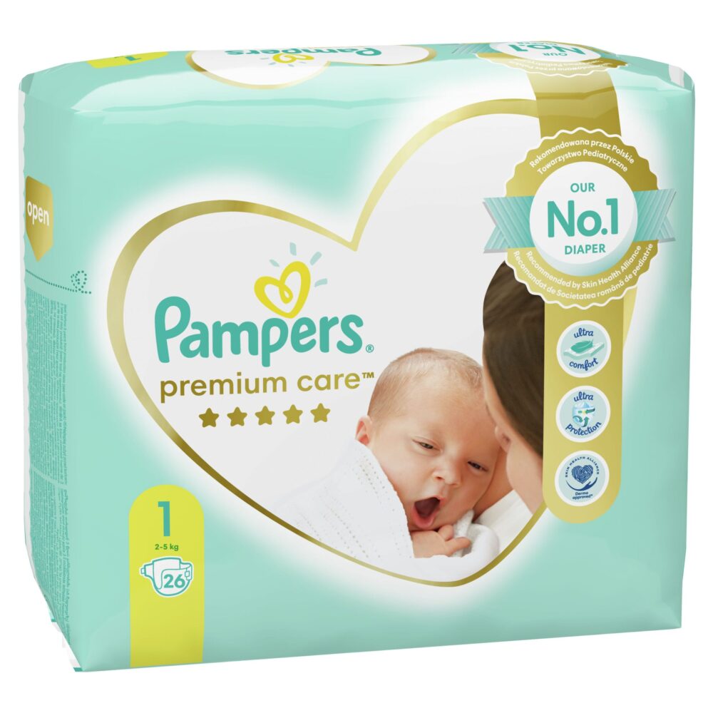 4 pieluchy pampers