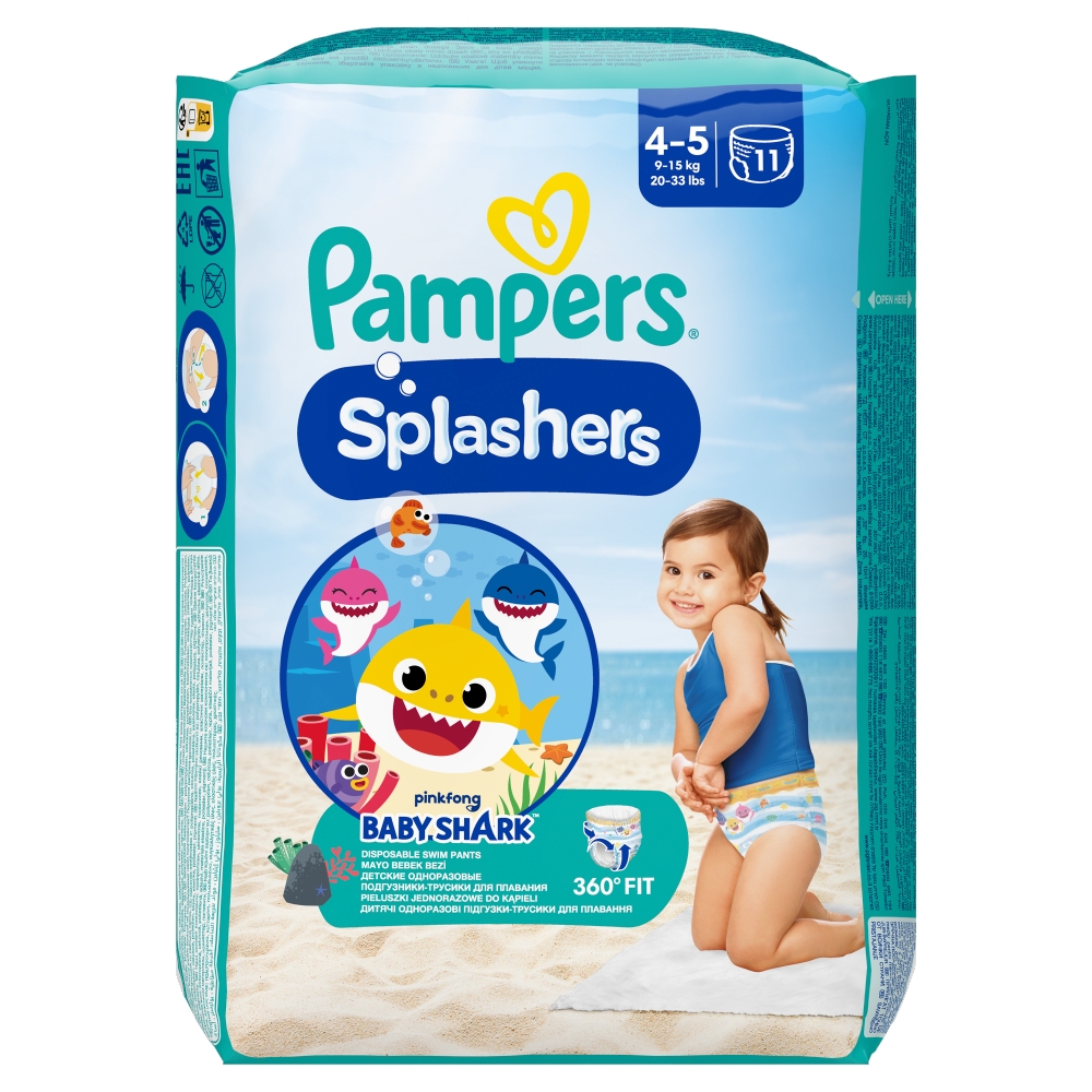 pampers pieluchy przedziały