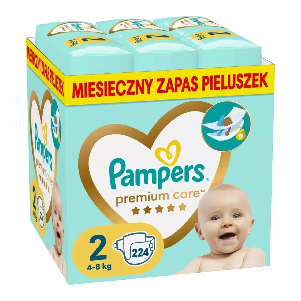 pieluchomajtki pampers 15+ 19szt