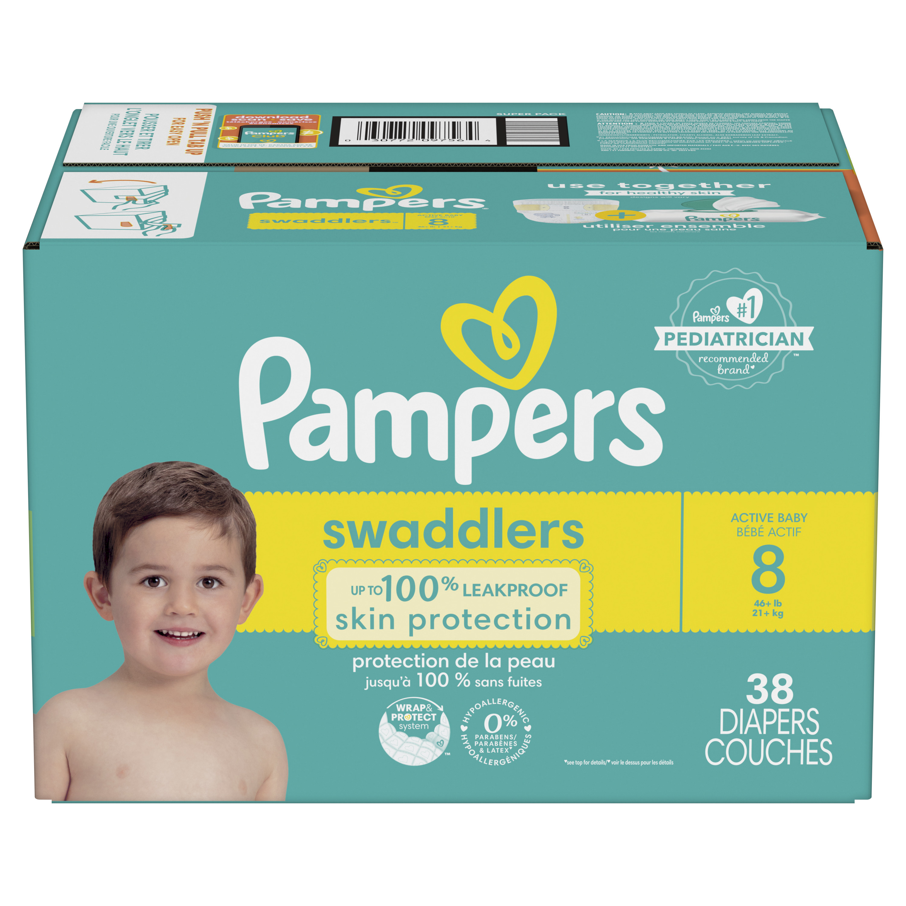 pampers noworodem