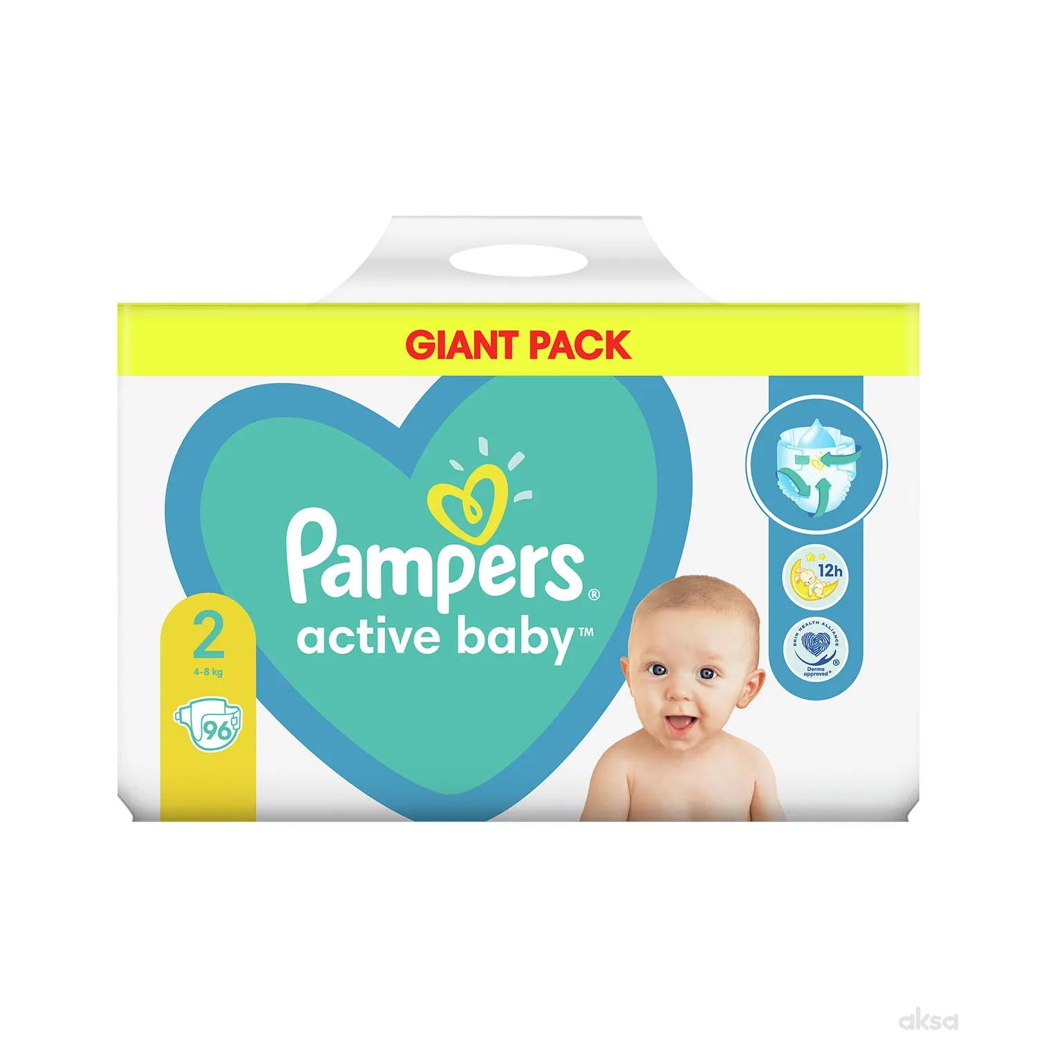 biedronka pieluchy pampers