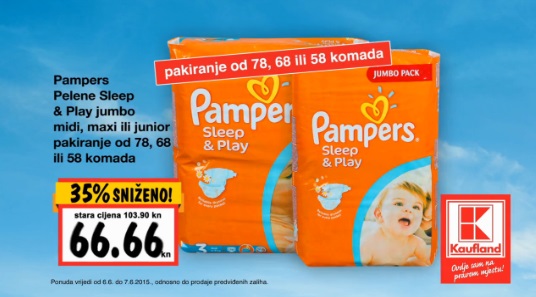 pampers oromocja intermarche