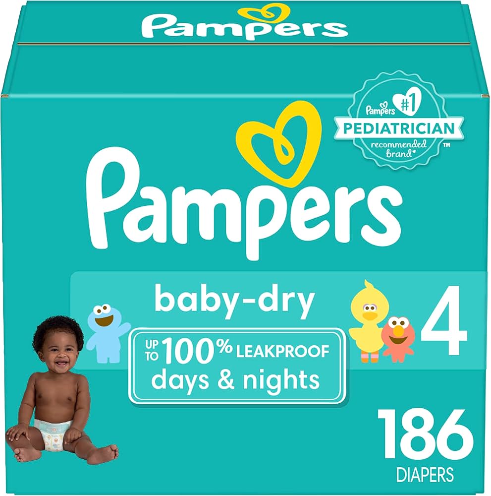 pampers active baby-dry 3 208szt