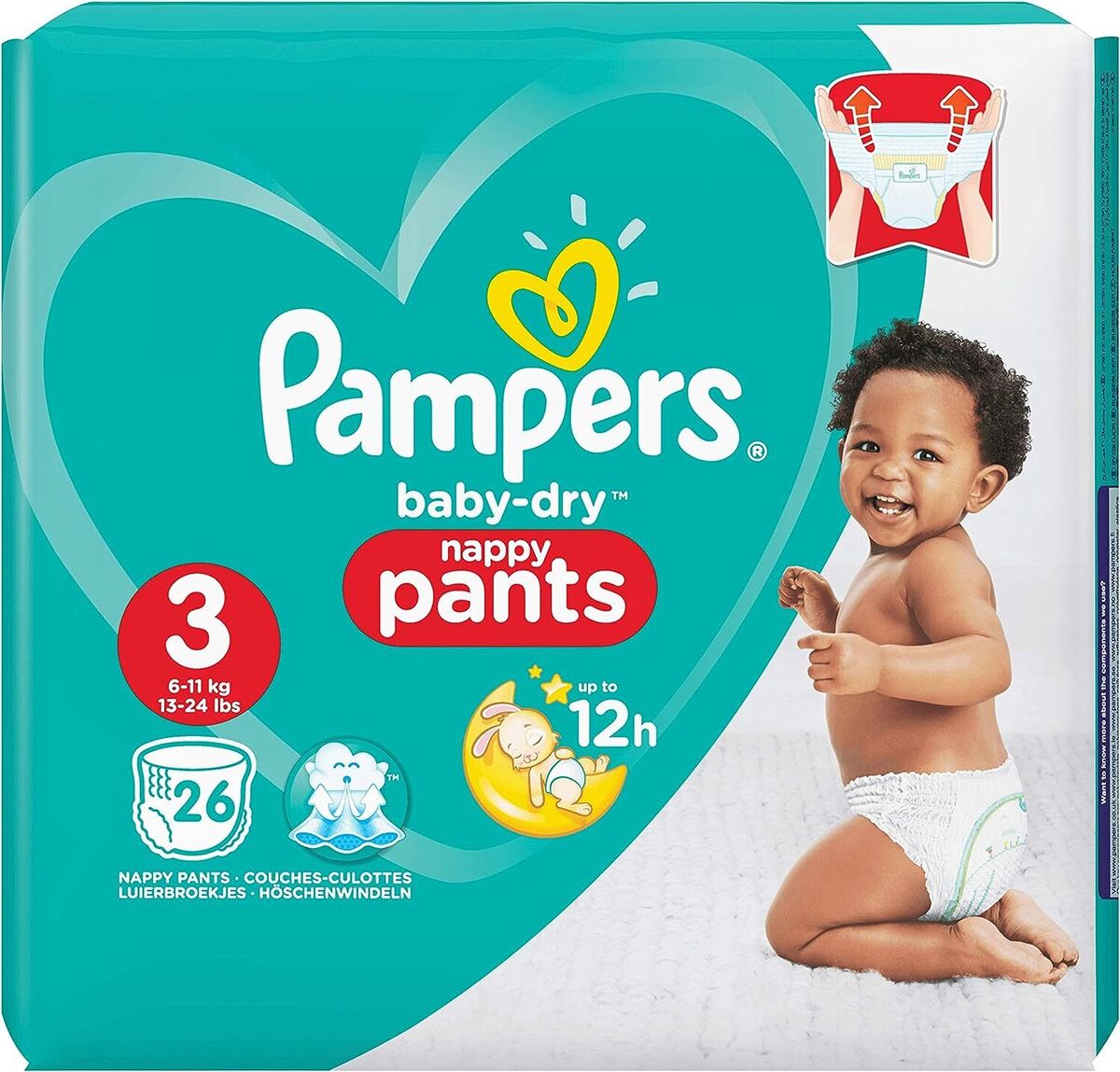 pampers odciska sie na pupie