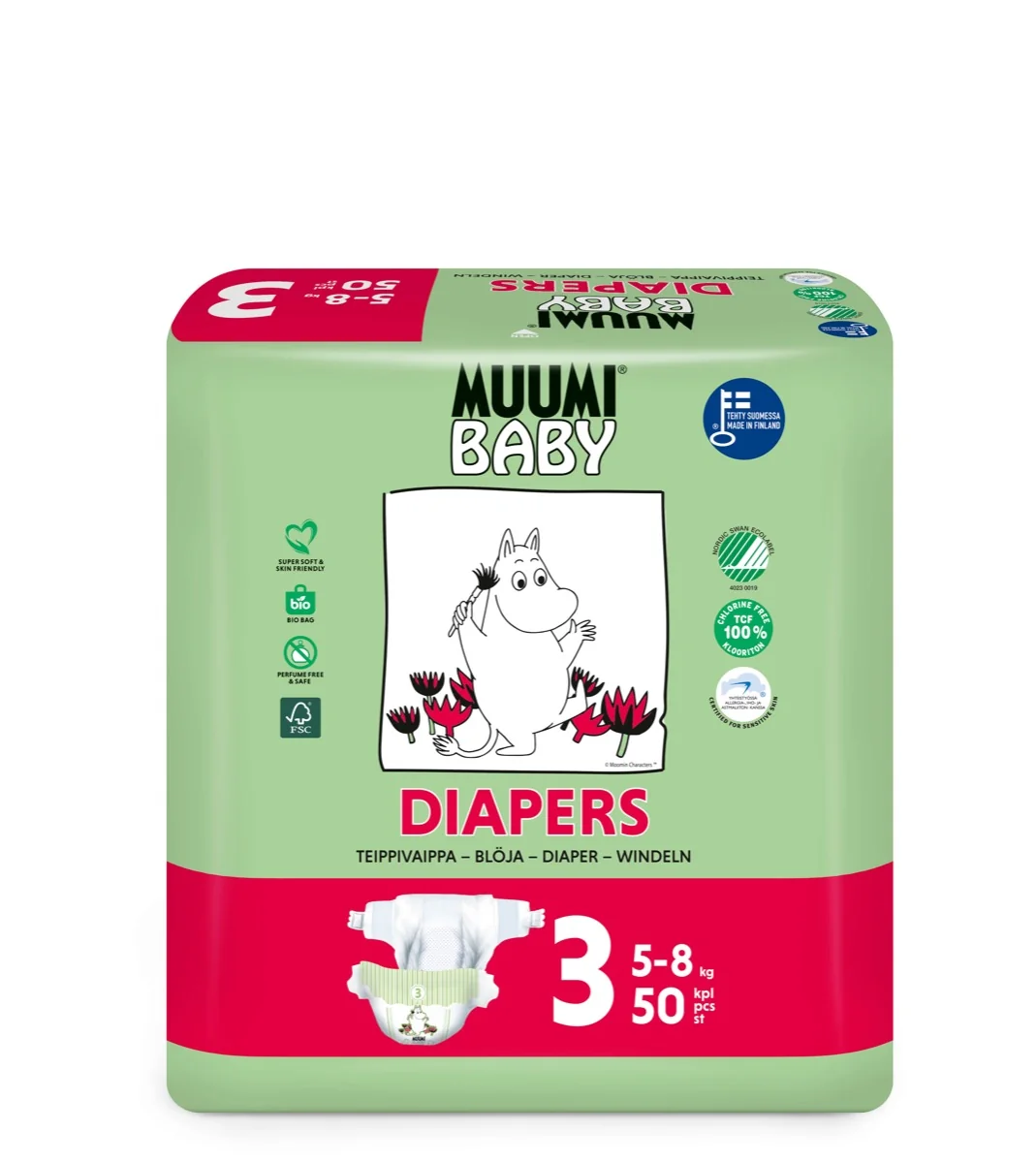 pampers new baby 43 szt