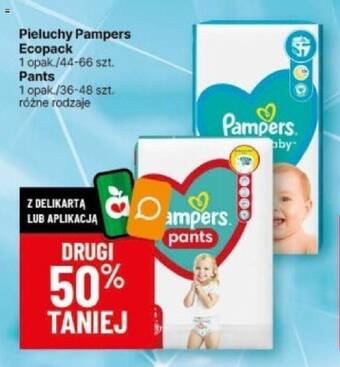 pieluchy pampers 4 rodzaje