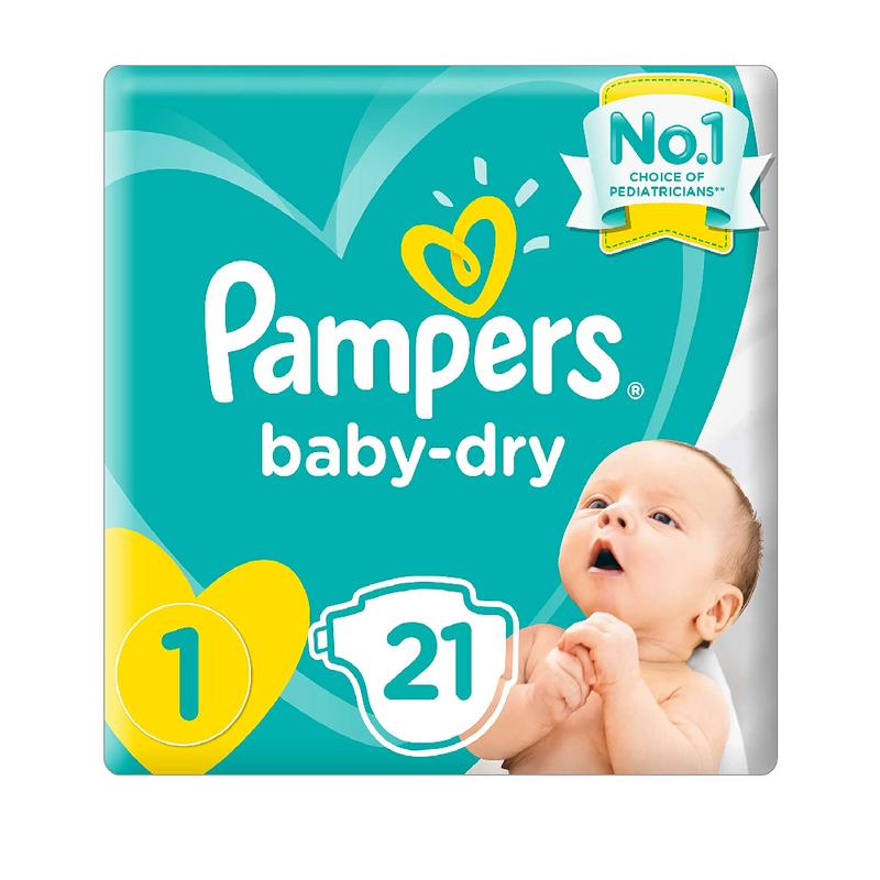 pampers new born husteczki