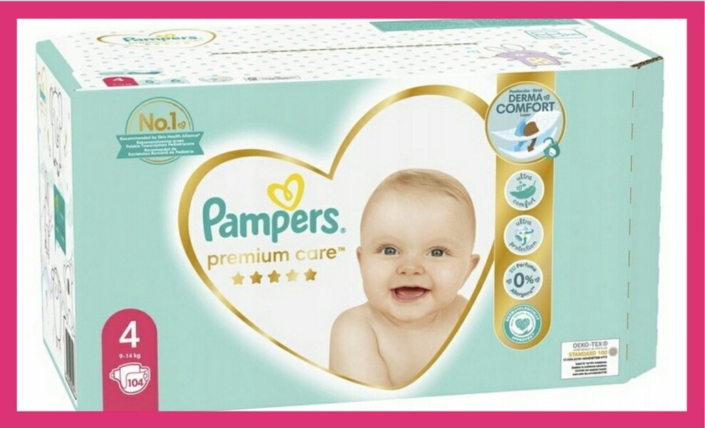 pieluchomajtki pampers mega box