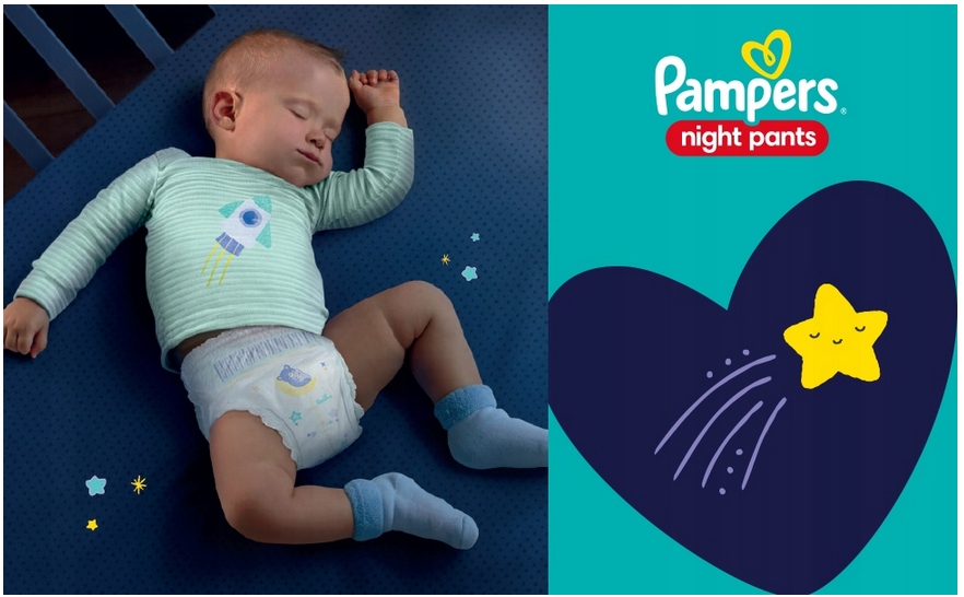 pampers spodni