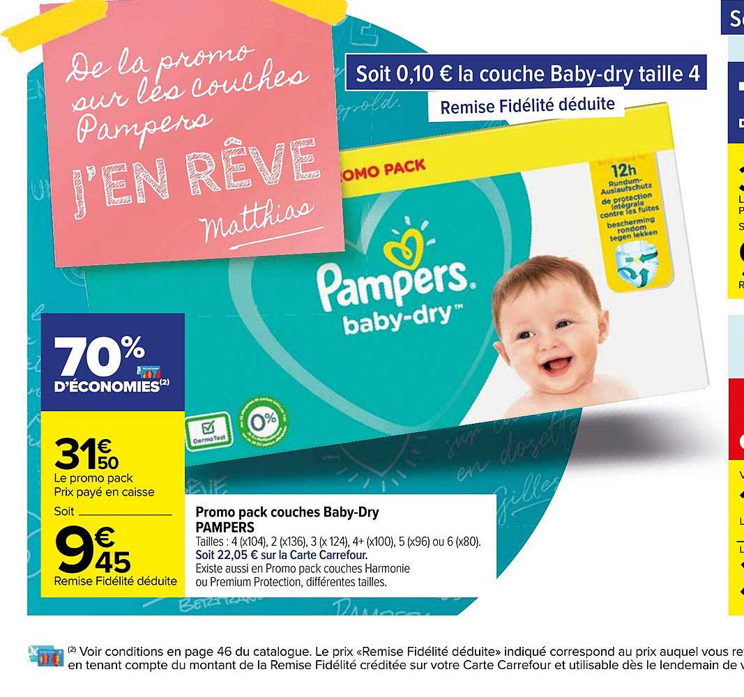 pampers 4+ 12h