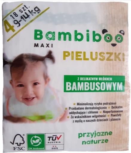 naty ekologiczne pieluszki jednorazowe newborn 2-5 kg 26 szt