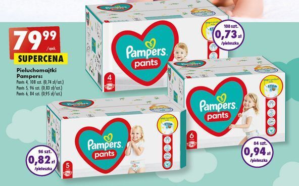 pampers water