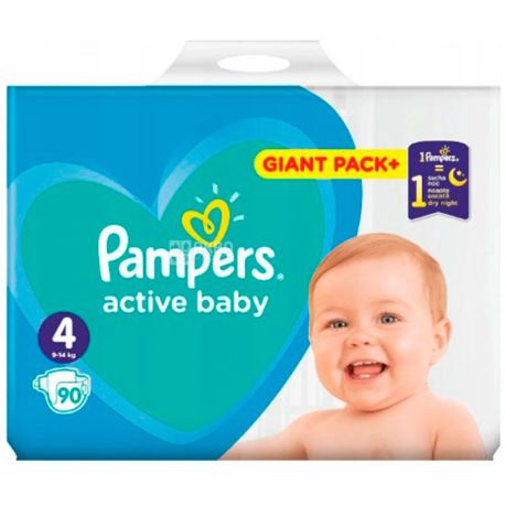 pampers 4+ naj