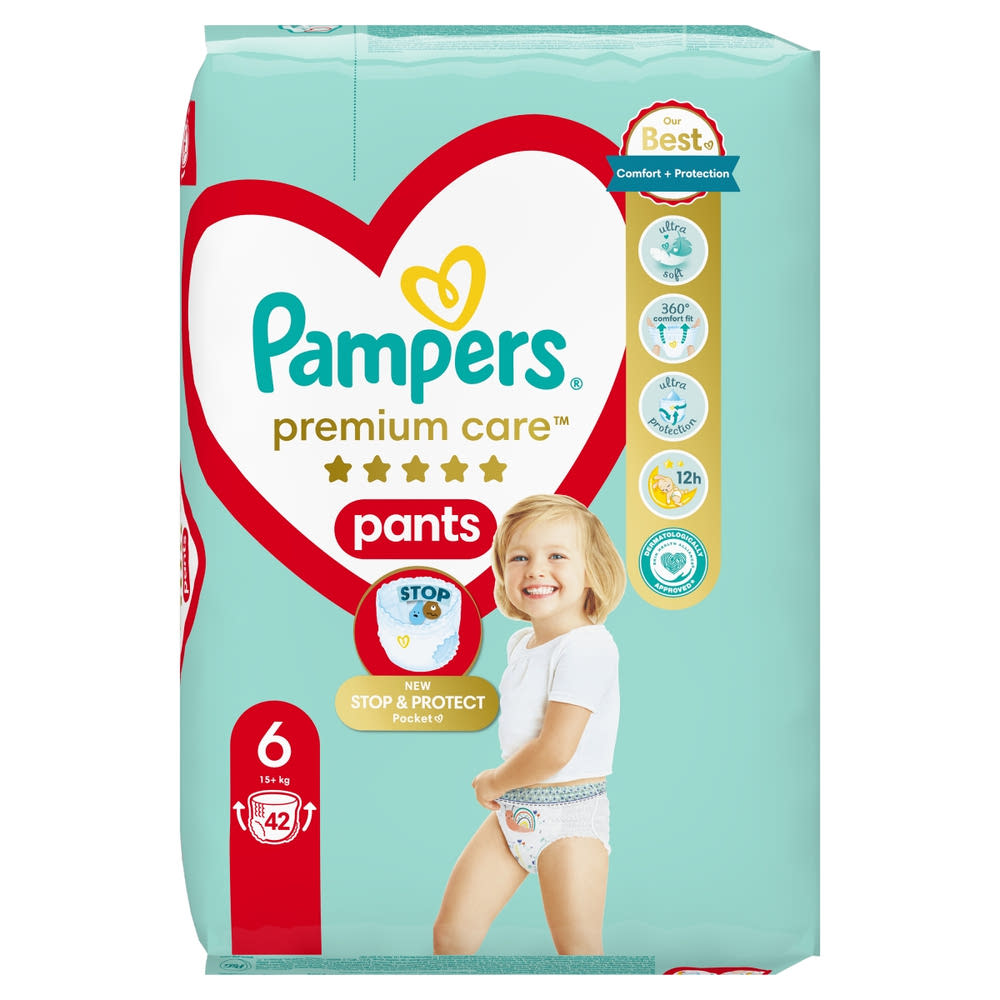 pieluchomajtki pampers pants 4 208 sztuk