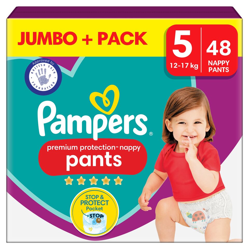 pieluchomajtki pampers 60szt