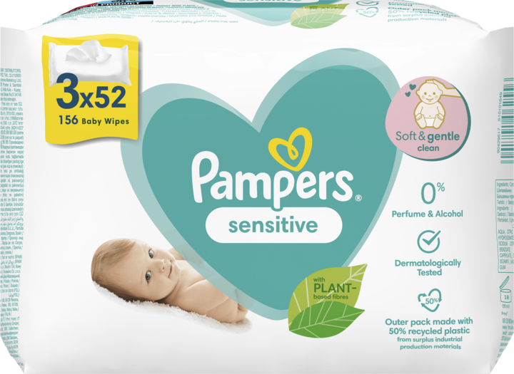 pampers 152 szt