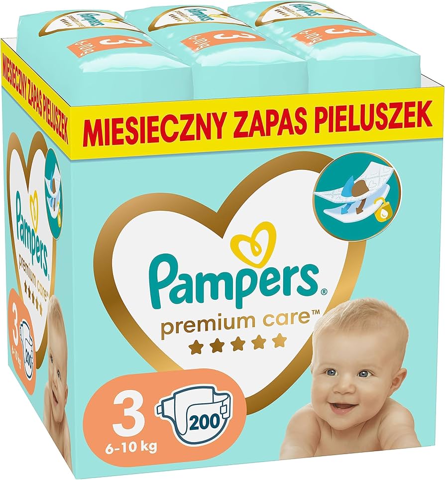 pampersy pampers nr 4 duza paczka